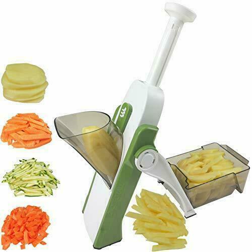 4 In 1 Vegetable Cutter Chopper Adjustable Multi-function Drum Cutter Vertical Vegetable Kitchen Shredder Grater Artifact