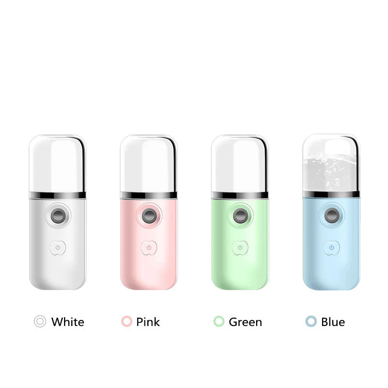 USB Rechargeable Mini Nano Face Steamer Or Sprayer (random Color)