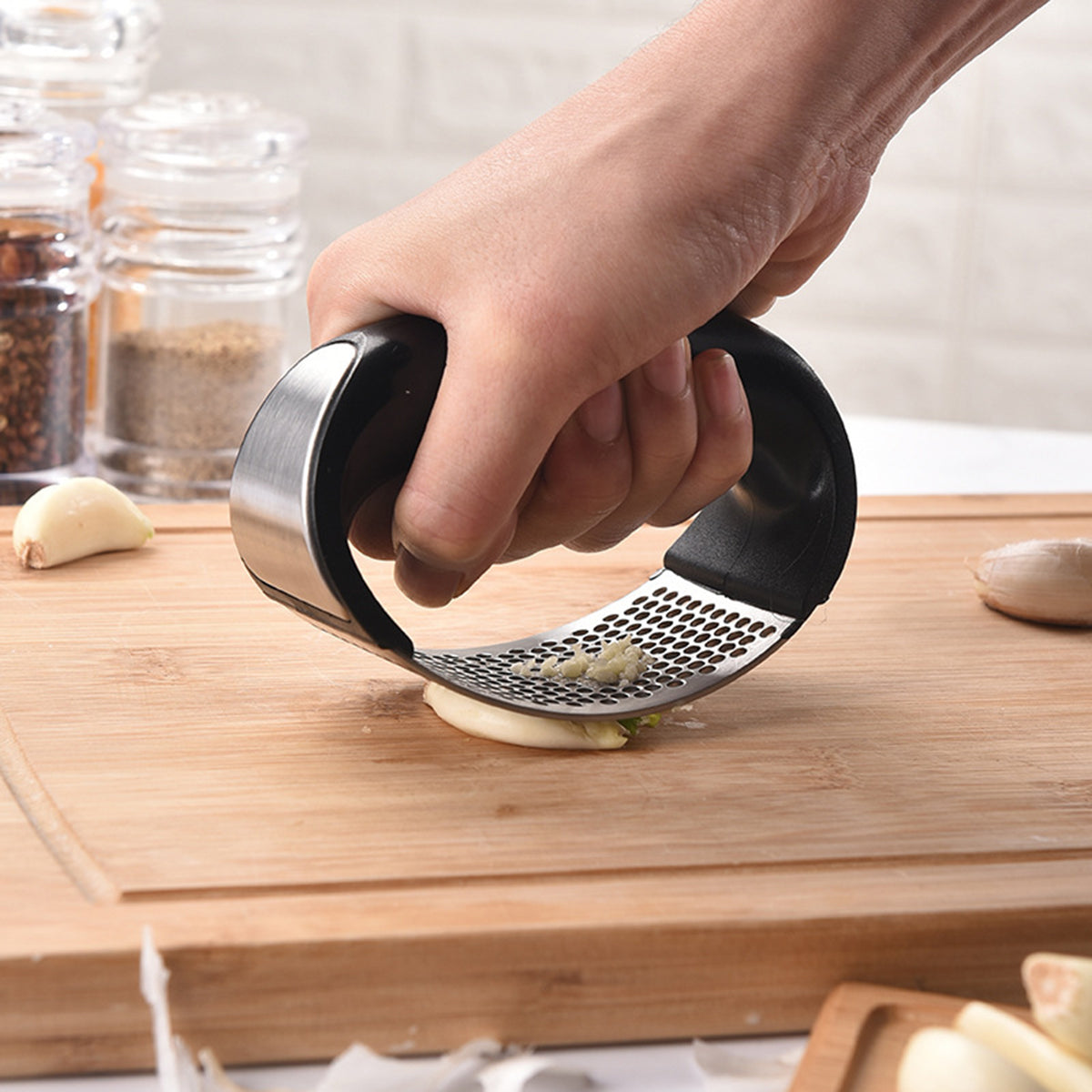 Manual Garlic Press Masher